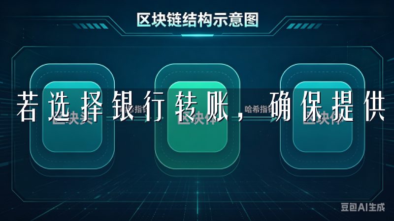 若选择银行转账，确保提供正确信息以免汇款失误。